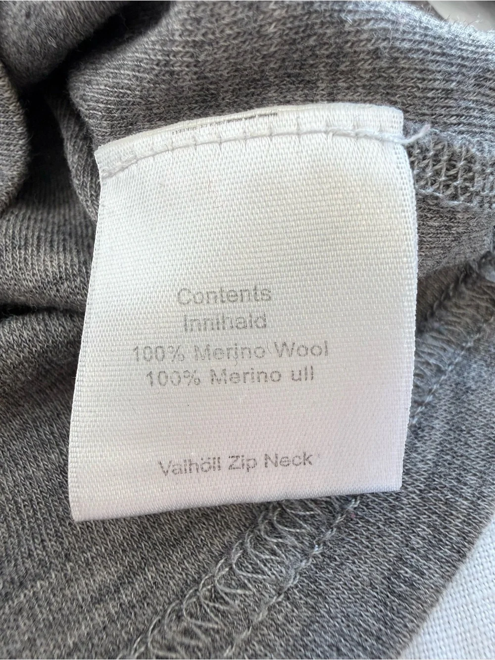 66 North Iceland Valholl Merino Wool Quarter Zip Neck Toddler Base Layer Shirt